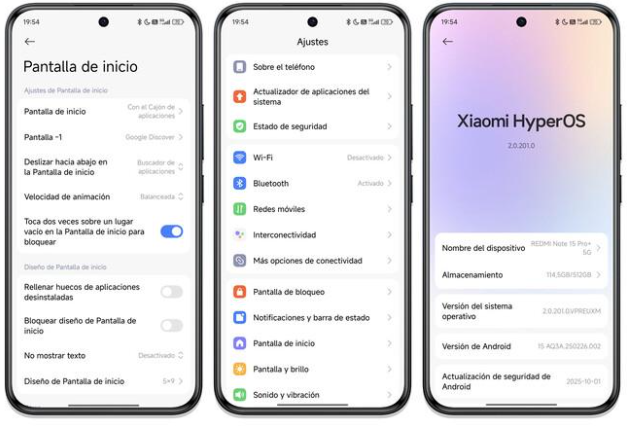 Redmi Note 15 Pro+ 5G HyperOS interface