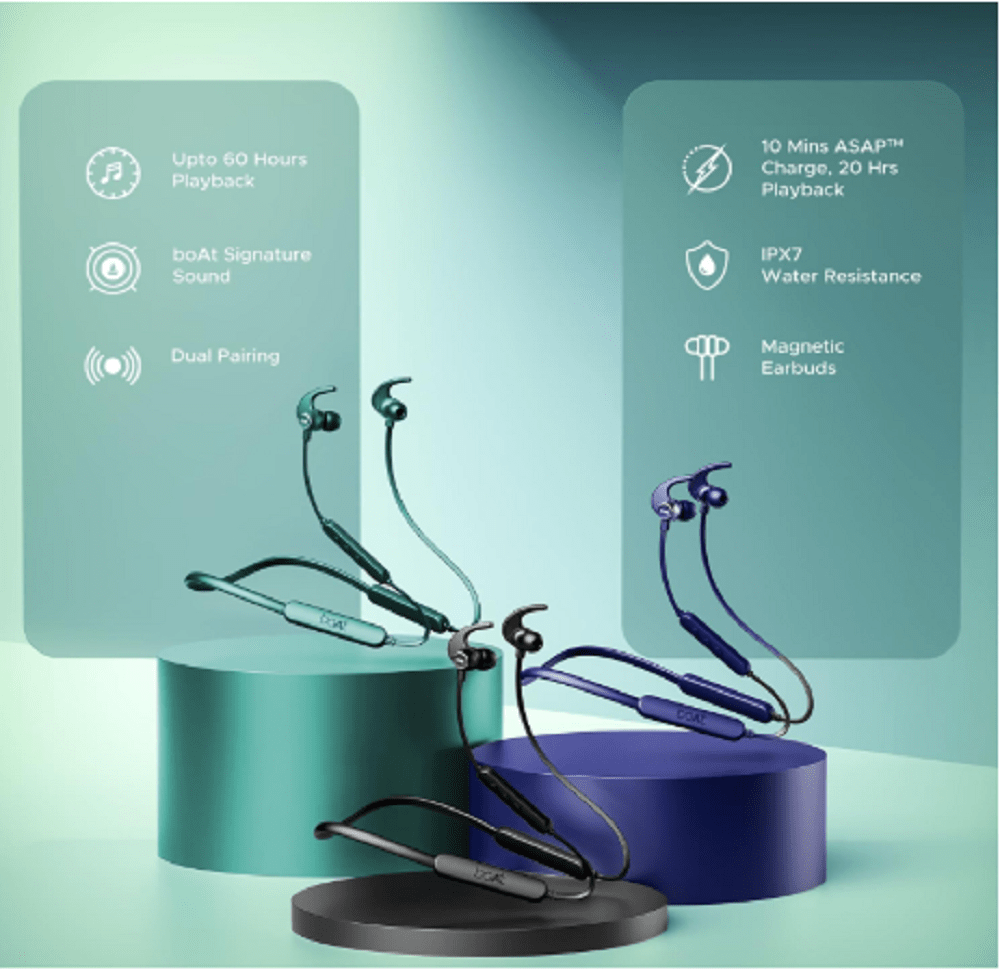 boAt Rockerz 255 Pro Plus available color options in India