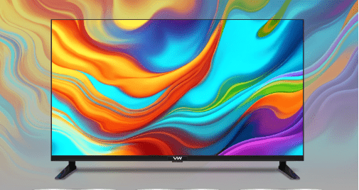 VW43AQ3 QLED display showing vibrant color performance