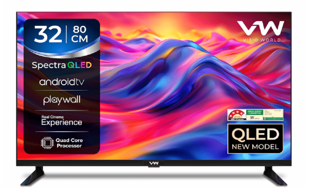 : VW Spectra VW32AQ3 32-inch Smart QLED Android TV