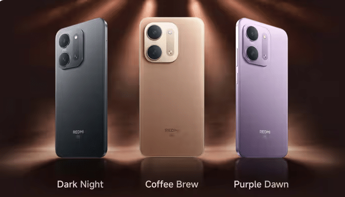 Redmi 17C 5G design and colour options
