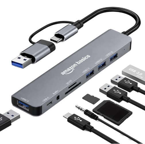 Amazon Basics 8-in-1 USB Hub review