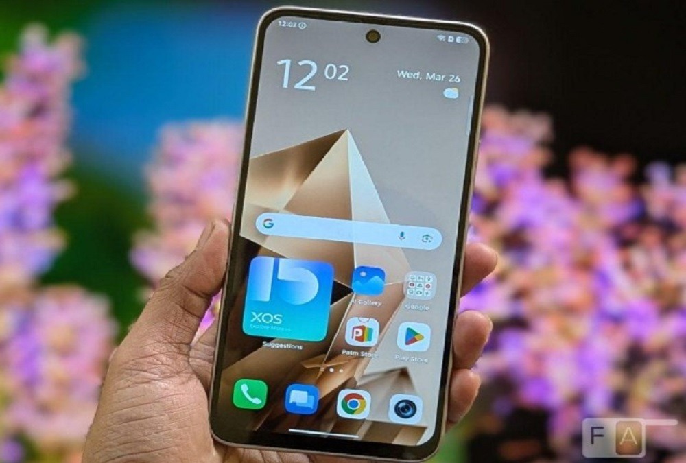Infinix Note 50x 5G 6.67-inch display and home screen