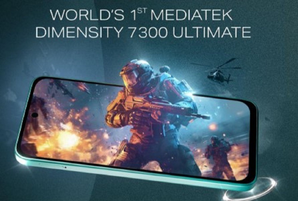 Infinix Note 50x 5G smartphone used for mobile gaming